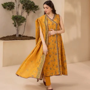 shirt shalwar dupatta printed 3 piece | bin saeed