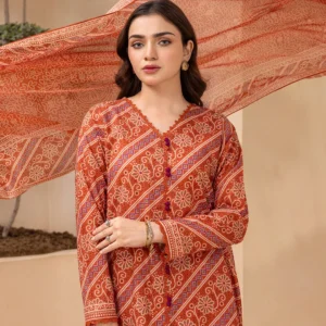 shirt shalwar dupatta printed 3 piece | bin saeed