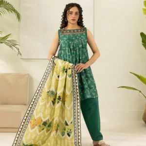 shirt shalwar dupatta printed 3 piece | bin saeed