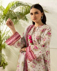Home shirt shalwar dupatta printed 3 piece | bin saeed