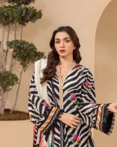 Home shirt shalwar dupatta printed 3 piece | bin saeed