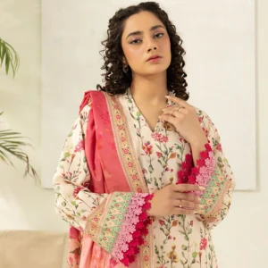 shirt shalwar dupatta printed 3 piece | bin saeed (copy)