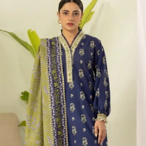 shirt shalwar dupatta printed 3 piece | bin saeed