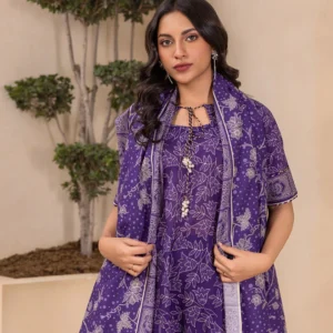 shirt shalwar dupatta printed 3 piece | bin saeed