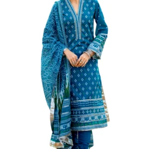 3 piece printed lawn suit gulahmed