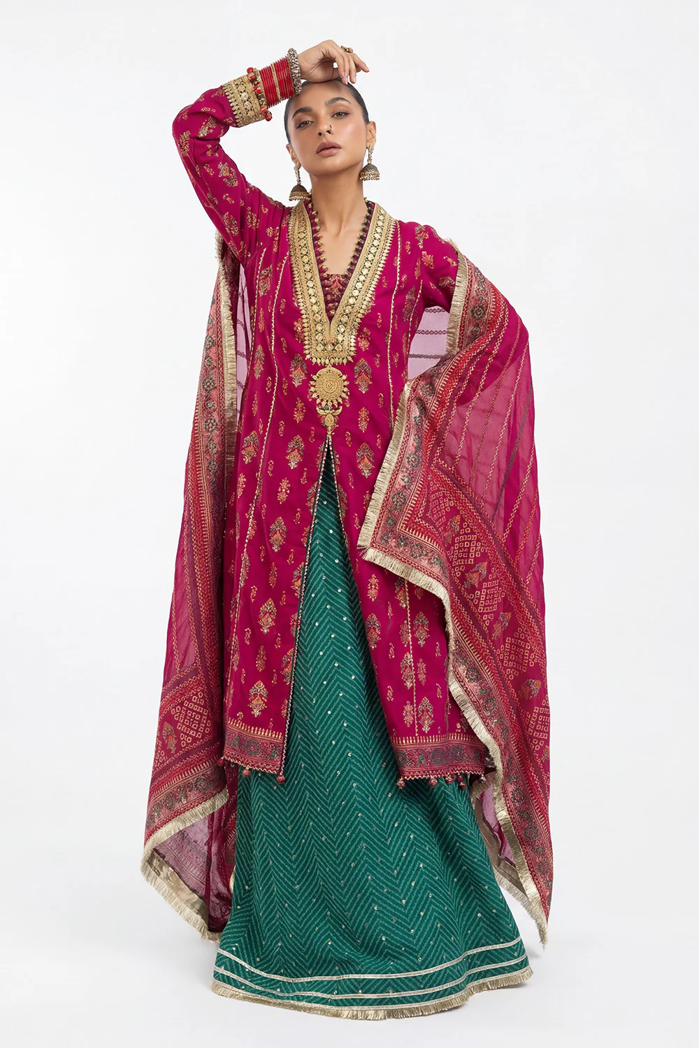 3 piece gold and lacquer printed lawn suit with gold and lacquer printed chiffon dupatta and gold and lacquer printed trouser gulahmed 3 piece gold and lacquer printed lawn suit with gold and lacquer printed chiffon dupatta and gold and lacquer printed trouser gulahmed