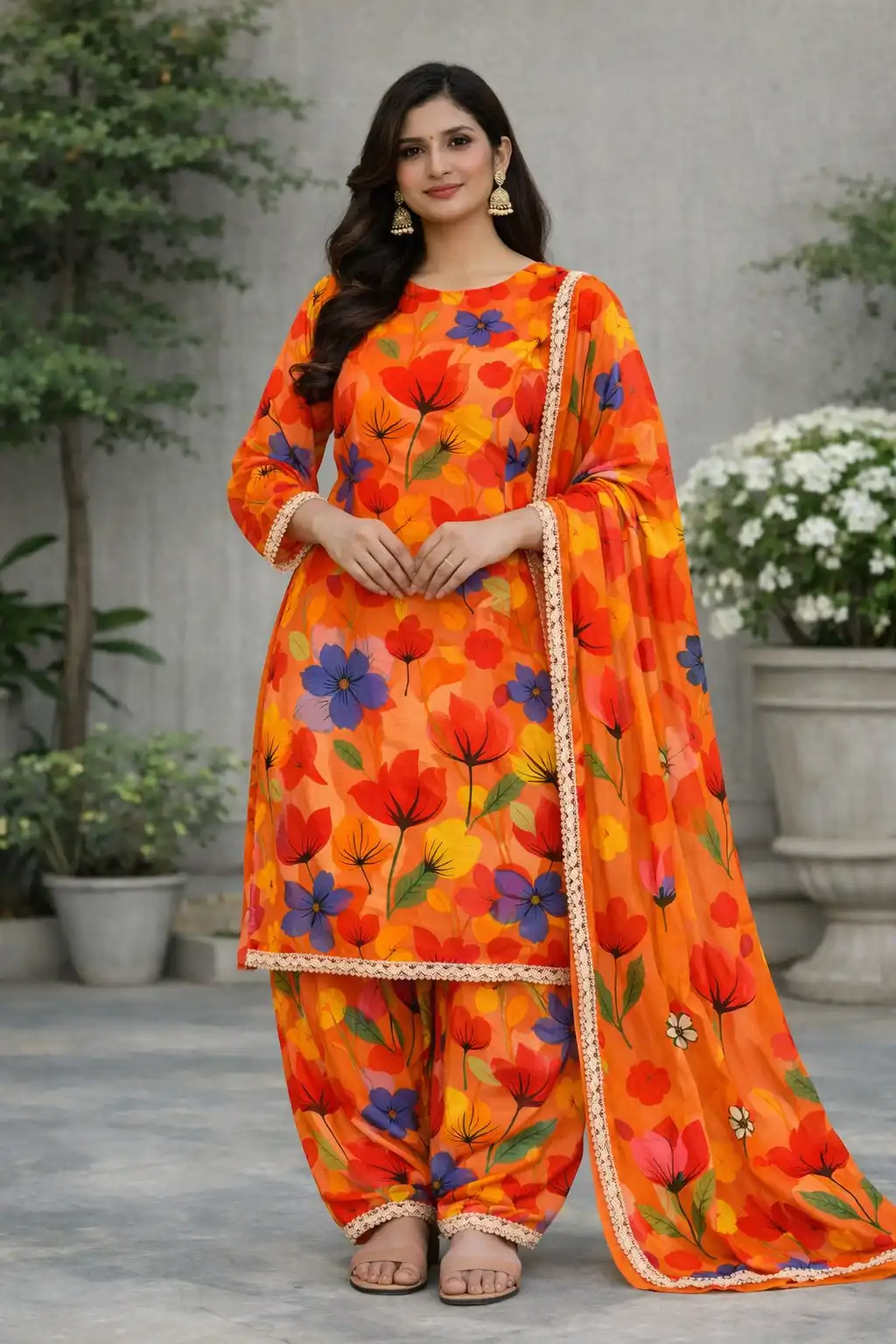 3 piece lawn suit with chiffon tulip design (copy) 3 piece lawn suit with chiffon tulip design (copy)