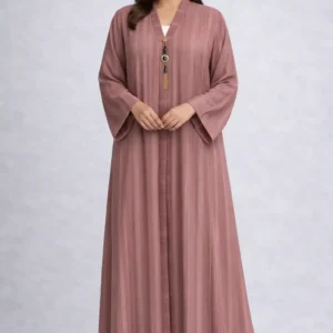 abaya mauve color nawaz brothers