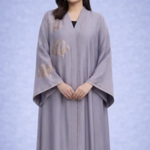 abaya lavender gray base color nawaz brothers