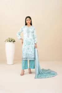 3 piece un stitched lawn tawakkal (copy)