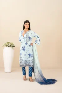 3 piece un stitched lawn tawakkal (copy)