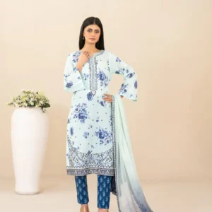 3 piece un stitched lawn tawakkal (copy)