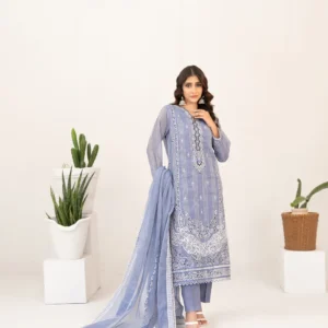 3 piece un stitched lawn tawakkal (copy)
