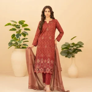3 piece un stitched lawn tawakkal (copy)