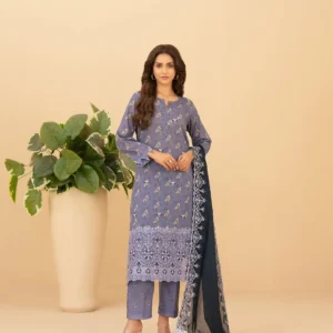 3 piece un stitched lawn tawakkal (copy)