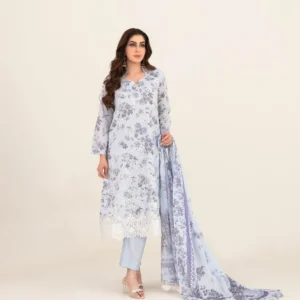 3 piece un stitched lawn tawakkal (copy)