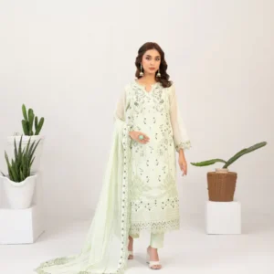 3 piece un stitched lawn tawakkal
