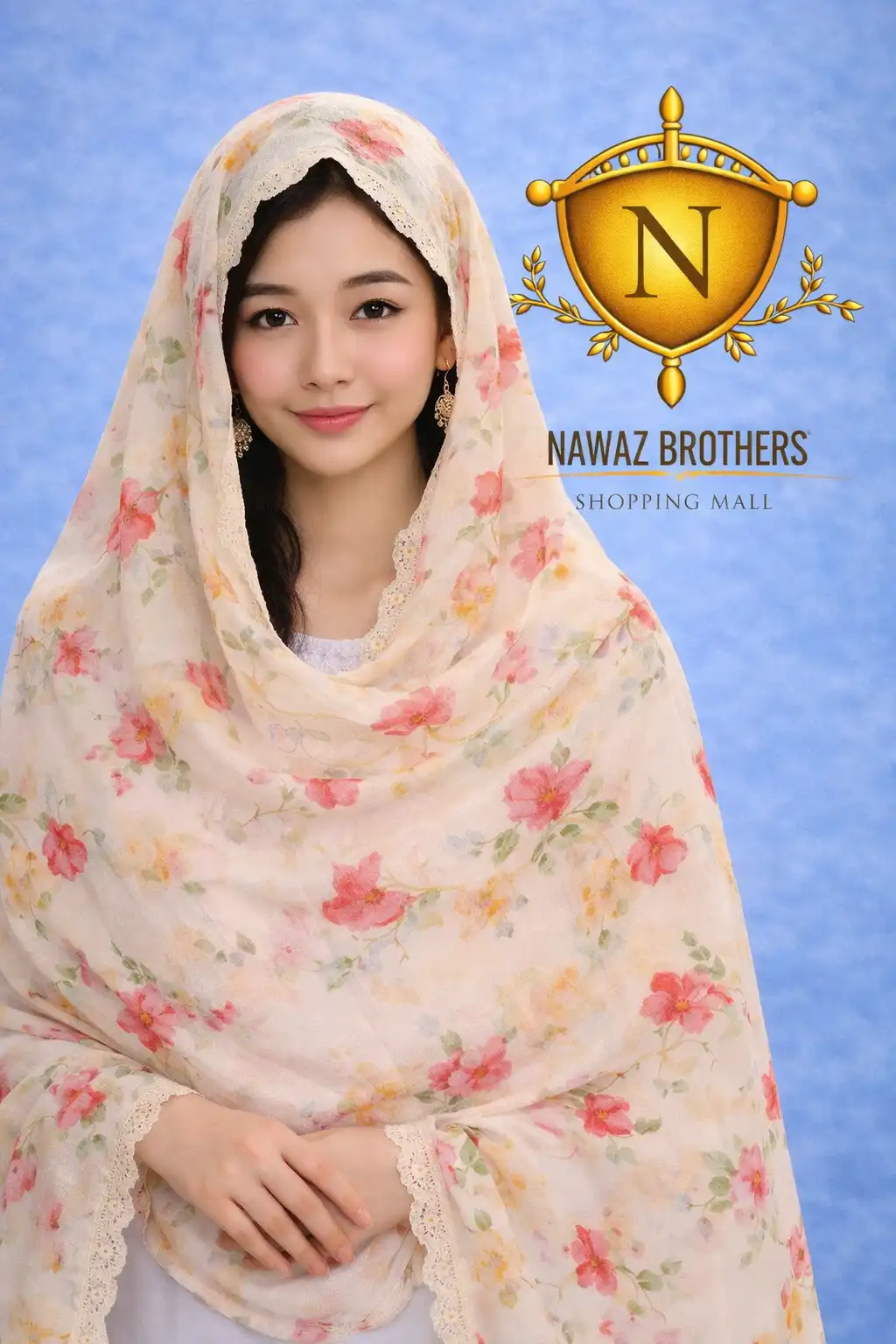 shawl printed design with embroidery lawn nawaz brothers shawl printed design with embroidery lawn nawaz brothers