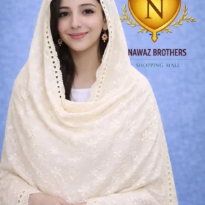 shawl embroided design lawn nawaz brothers