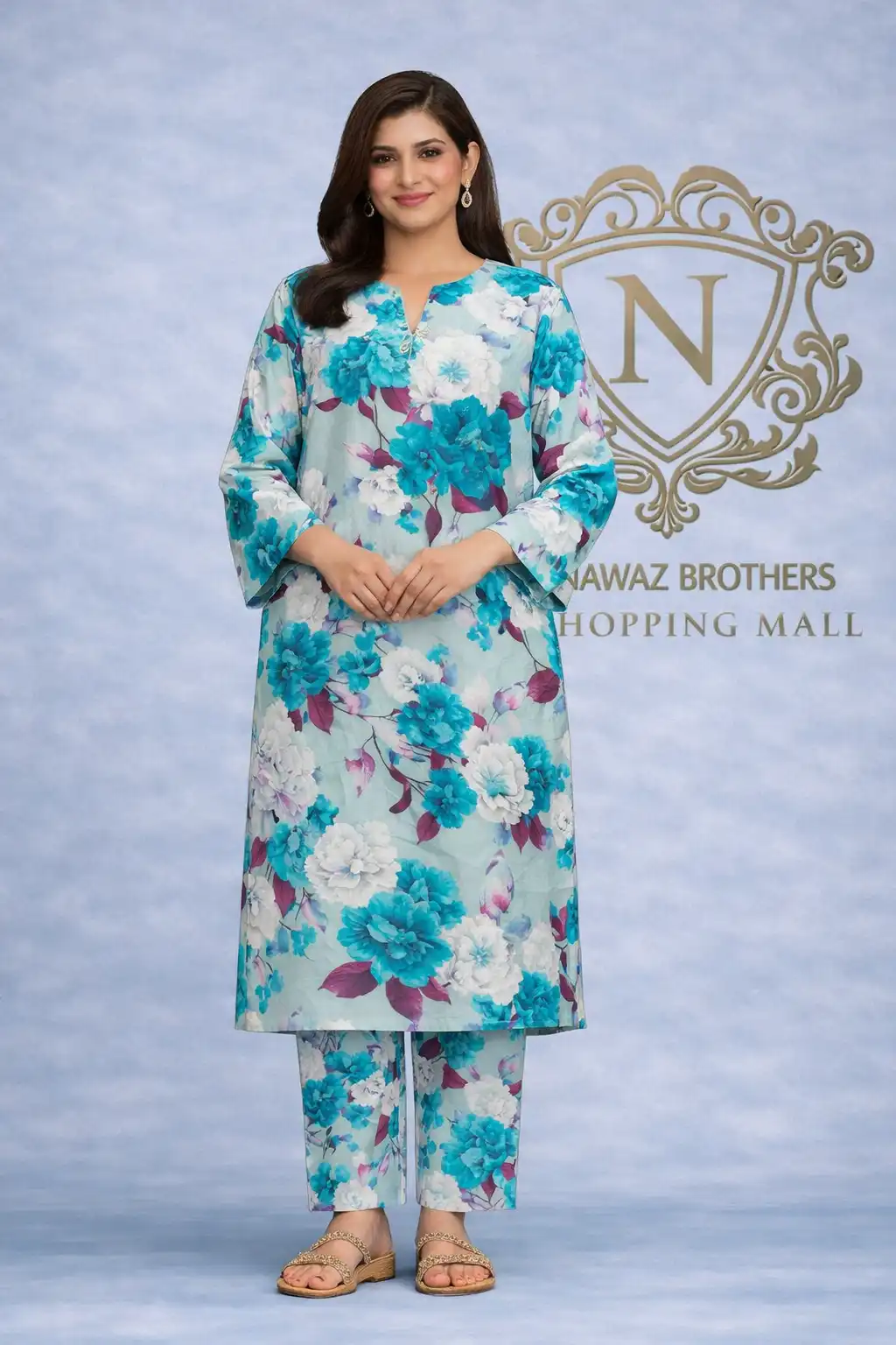 2 piece lawn suit bright pink nawaz brothers 2 piece lawn suit bright pink nawaz brothers