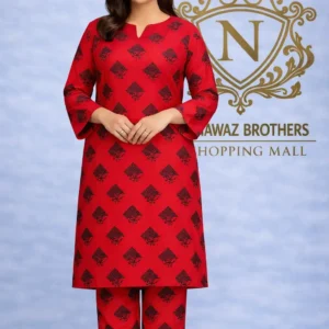 2 piece lawn suit dark green nawaz brothers (copy)