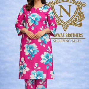 2 piece lawn suit light beige nawaz brothers (copy)
