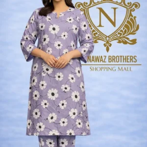 2 piece lawn suit muted lavender nawaz brothers