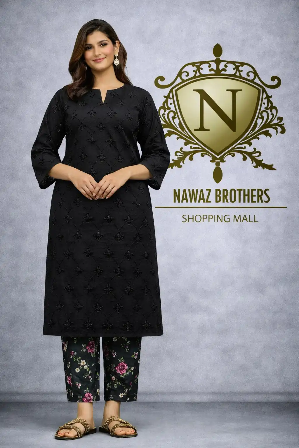 2 piece chikenkari lawn suit nawaz brothers 2 piece chikenkari lawn suit nawaz brothers