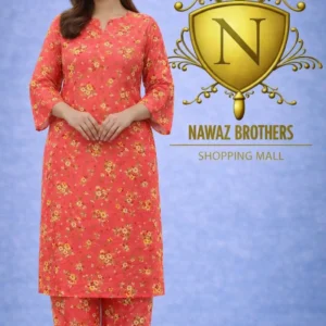 2 piece lawn suit light purple nawaz brothers
