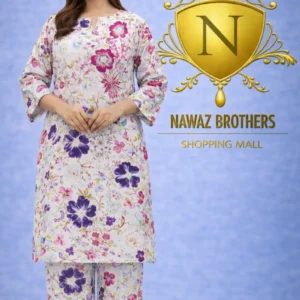2 piece lawn multicolor nawaz brothers