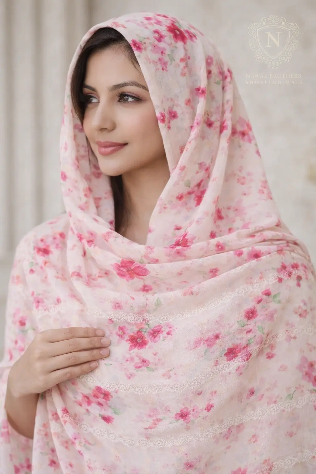 shawl printed design with embroidery lawn nawaz brothers shawl printed design with embroidery lawn nawaz brothers