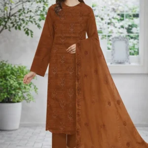 3 piece suit unstitched bareeze