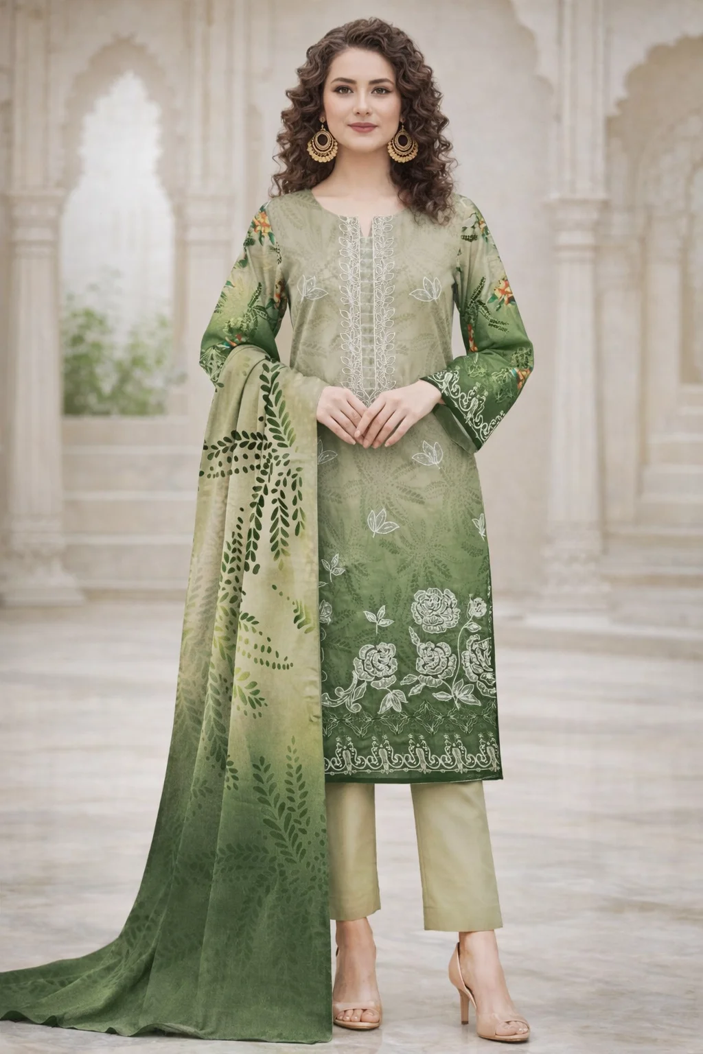 digital allover embroided suit nawaz brothers digital allover embroided suit nawaz brothers