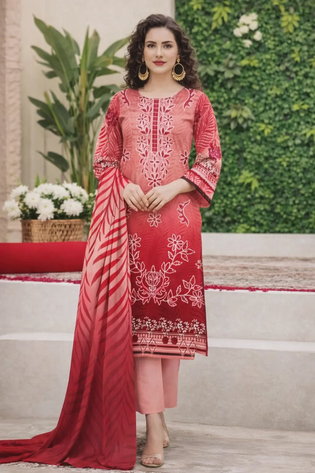 digital allover embroided suit nawaz brothers digital allover embroided suit nawaz brothers