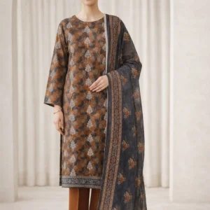 3 piece lawn suit nawaz brothers