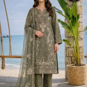 3 piece printed embroided lawn suit alif nawaz brothers (copy)