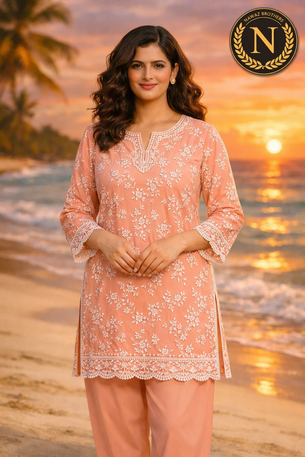 3 piece printed embroided lawn suit zeen nawaz brothers 3 piece printed embroided lawn suit zeen nawaz brothers