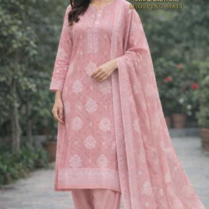 3 piece printed lawn suit