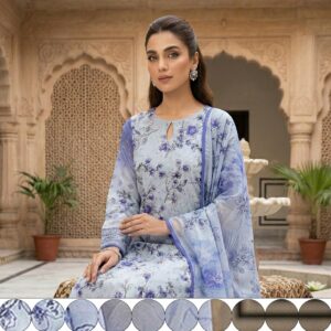 luxury 4 piece chikenkari suit dr haris